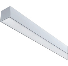 Avlång taklampa för belysning av interiörer.