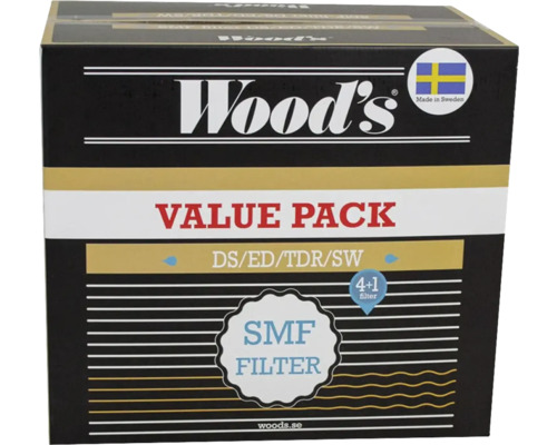 Antimögelfilter WOOD'S SMF Value Pack 4+1