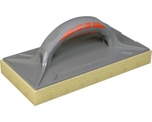 Svampbräda med handtag för byggnadsarbeten