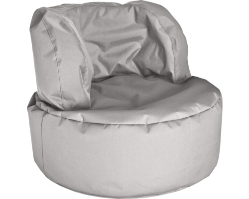 Grå sittsäckfåtölj för inom- och utomhusbruk