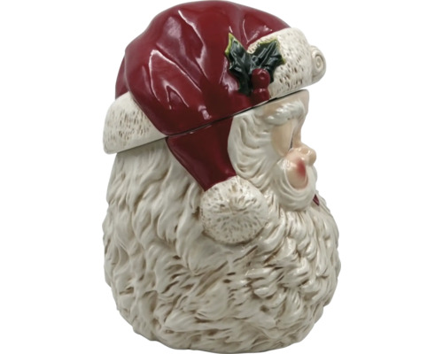 Santa Claus kakburk av keramik