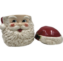 Santa Claus kakburk med avtagbart lock