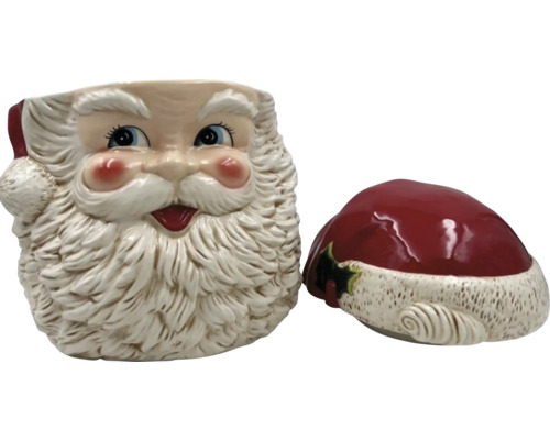 Santa Claus kakburk med avtagbart lock