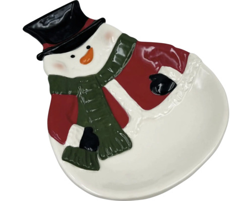 Snögubbeskål som bordsdekoration