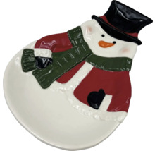 Serveringsfat format som en snögubbe