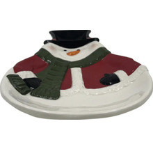 Snögubbeskål för säsongsdekoration