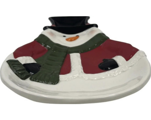 Snögubbeskål för säsongsdekoration