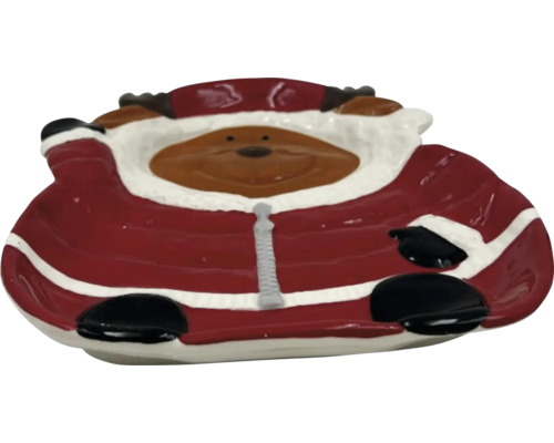 Dekorativ skål i ren design för jultiden