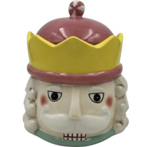 Dekorativ nötknäppare burk med lock