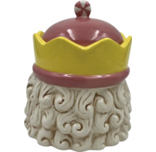 Keramikburk med lock i kunglig design