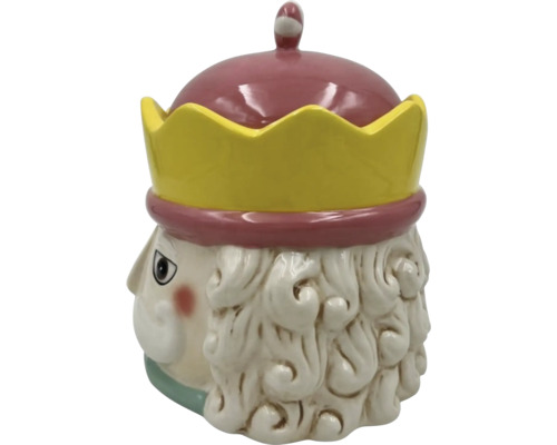 Kakburk i form av en kung