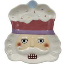 Dekorativ nötknäckarskål i form av en cupcake