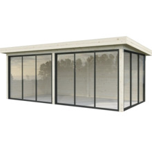 Paviljong PALMAKO Lenna Slide 16,6m² set 402 588x300cm doppimpregnerad