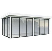 Paviljong PALMAKO Lenna Slide 16,6m² set 402 588x300cm vit