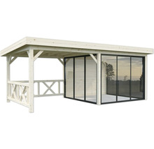 Paviljong PALMAKO Lenna Slide 16,6m² set 404 588x300cm doppimpregnerad