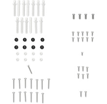 Reservfästen BASANO och form&style duschväggar svart matt CDSCW-KIT-BK