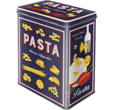 Dekorativ pastaburk för förvaring i köket