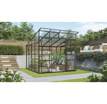 Växthus VITAVIA Freya 7600 258x292cm 7,6m² svart