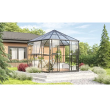 Växthus VITAVIA Hera 9000 383x383cm 9m² svart