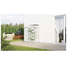 Växthus VITAVIA Ida 900 131x69cm 0,9m² aluminium
