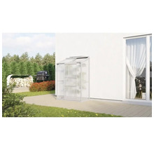 Växthus VITAVIA Ida 900 131x69cm 0,9m² aluminium