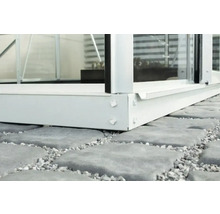 Växthus VITAVIA Ida 1300 193x69cm 1,3m² aluminium