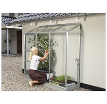 Växthus VITAVIA Ida 1300 193x69cm 1,3m² aluminium