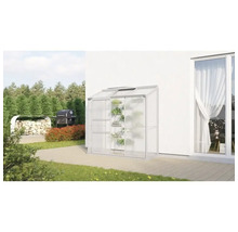 Växthus VITAVIA Ida 1300 193x69cm 1,3mm² aluminium