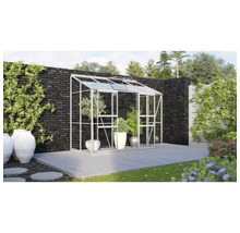 Växthus VITAVIA Ida 3300 255x132cm 3,3m² aluminium