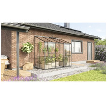 Växthus VITAVIA Ida 3300 255x132cm 3,3m² svart