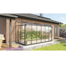Växthus VITAVIA Ida 7800 387x201cm 7,8m² svart