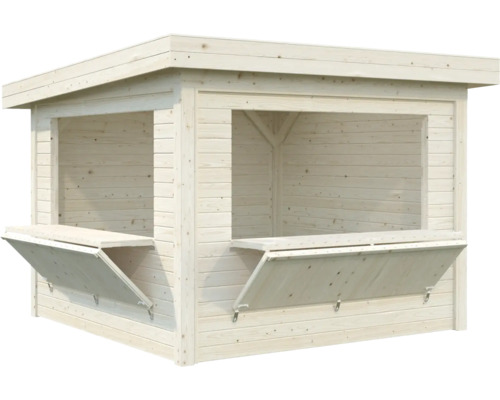 Paviljong PALMAKO Lenna 8,3 m² set 305 doppimpregnerad