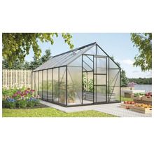 Växthus VITAVIA Merkur 11500 445x257cm 11,5m² svart