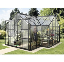 Växthus VITAVIA Sirius 13000 383x383cm 13m² svart