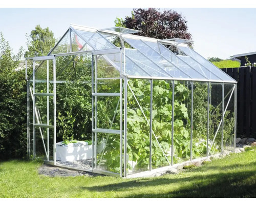 Växthus VITAVIA Uranus 9900 383x257cm 9,9m² aluminium
