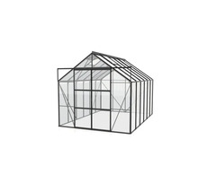 Växthus VITAVIA Uranus 9900 383x257cm 9,9m² svart