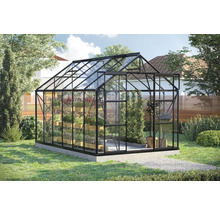 Växthus VITAVIA Uranus 9900 383x257cm 9,9m² svart