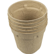 Stapel torvkrukor för trädgårdsarbete