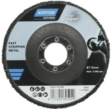 Norton Saint-Gobain Rapid Strip rengöringsskiva med en diameter på 115 millimeter