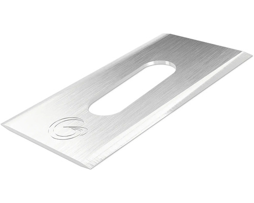 Enkelt trapetsblad med urtag