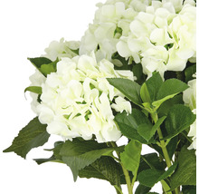 Konstgjord hortensiabuske med blad