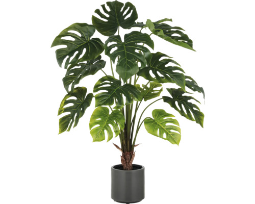 Konstgjord Monstera planta i kruka