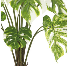 Konstgjord Monstera-växt med gröna blad