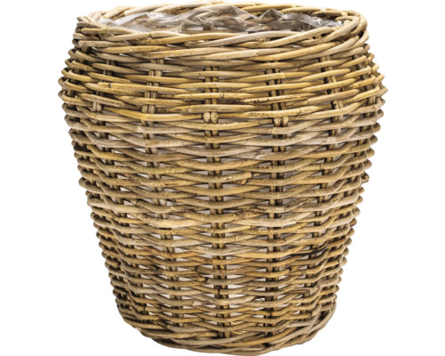 Blomkruka av vide med plastinsats