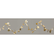 Dekorativ ljusslinga med blad för inomhusbruk