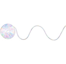 LED ljusslang upprullad och i rak linje