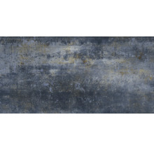 Närbild av en keramisk platta med mönster