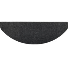 Halvrund dörrmatta