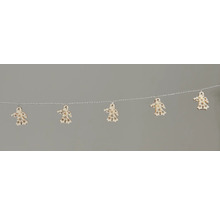 Ljusslinga med änglamotiv för juldekoration