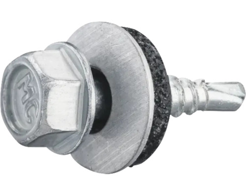 Plåtskruv med tätning